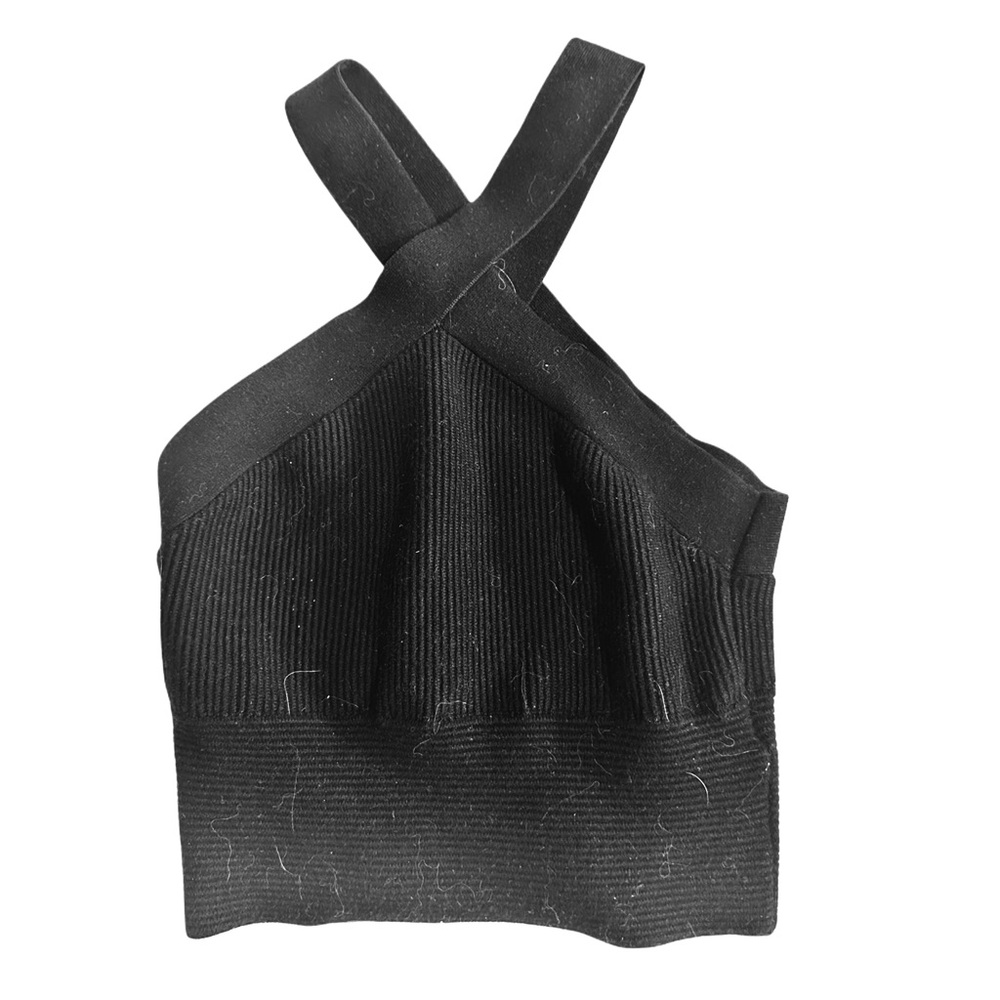 Abercrombie & Fitch Black Knit Top